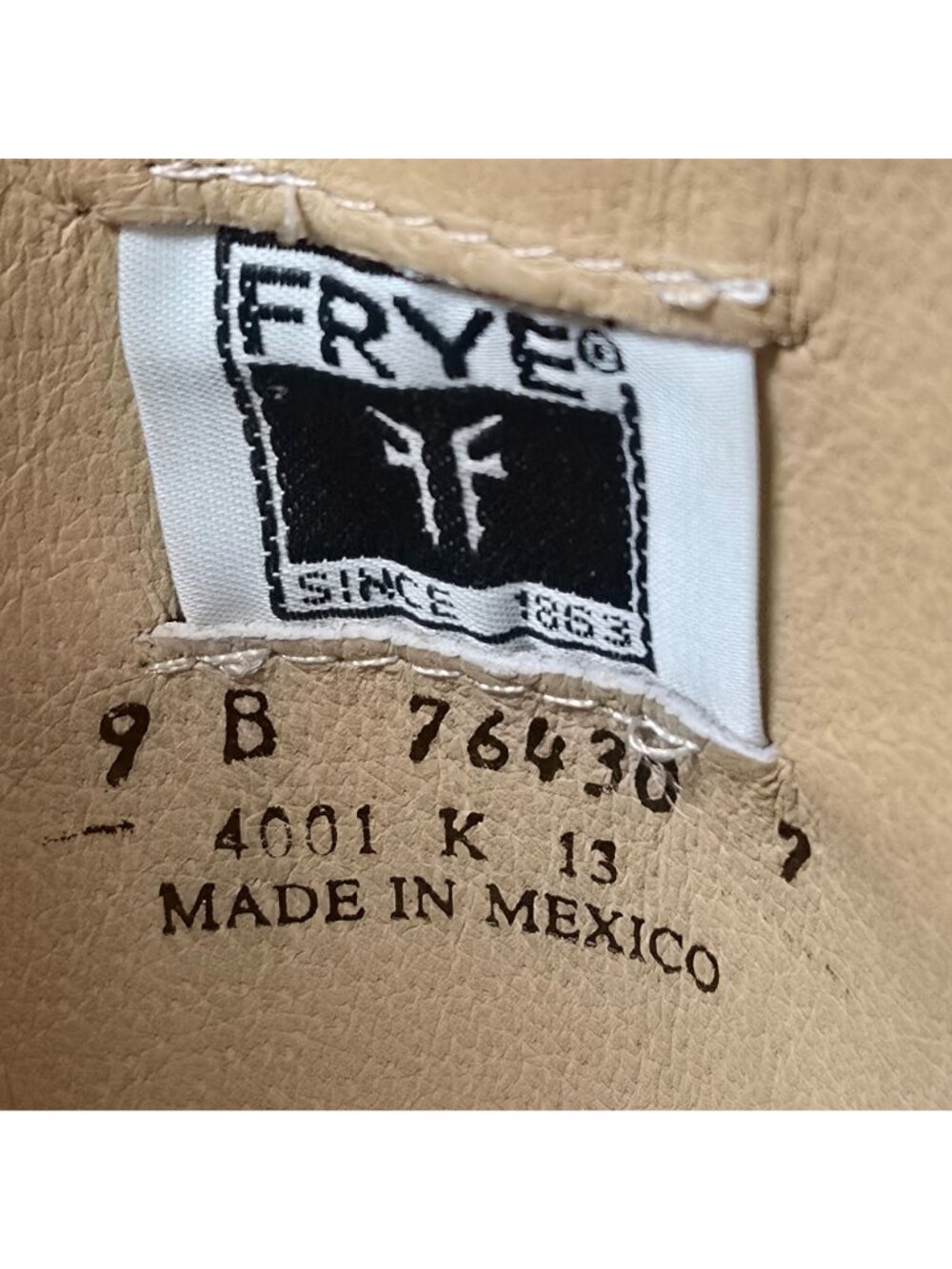 FRYE Melissa Women's Brown Button Back-Zip Tall Riding Boots 9B - Picture 11 of 13